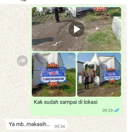 Pengiriman Karangan Bunga Tepus Wetan Kutoarjo