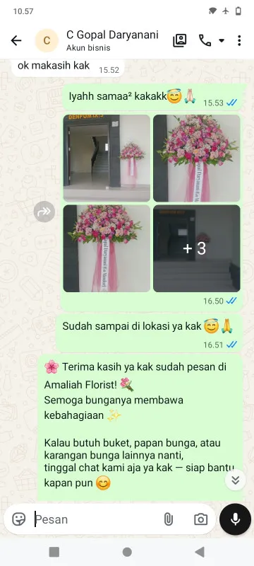 Pengiriman Karangan Bunga Tepus Wetan Kutoarjo